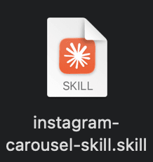 Skill-Datei instagram-carousel-skill